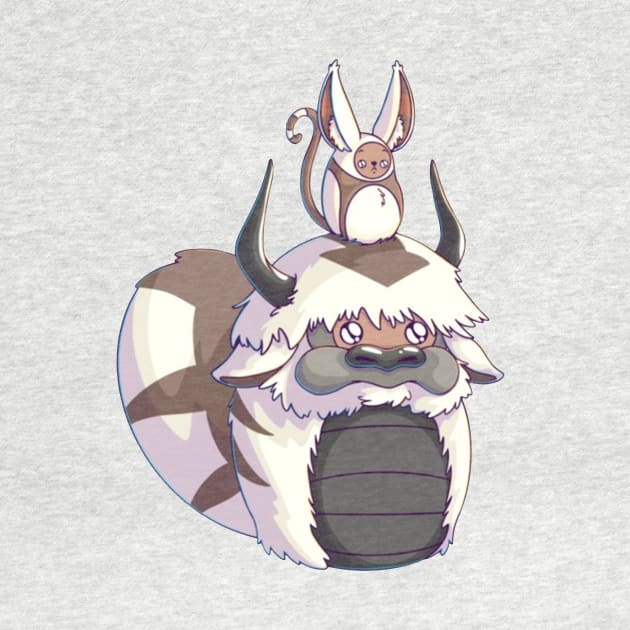 appa and momo by sample the dragon